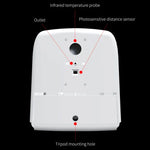 K9 Pro ハンズフリー非接触体温光感知距離センサー温度計＋1000ml自動非接触液体石鹸ディスペンサー（ベースマウント付き）、K9 Pro