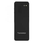 T9+ ポータブルWIFIスマート音声翻訳機 スマートビジネス旅行用 リアルタイムAI翻訳機 27言語対応、T9+ ブラック