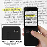 T9+ ポータブルWIFIスマート音声翻訳機 スマートビジネス旅行用 リアルタイムAI翻訳機 27言語対応、T9+ ブラック