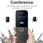 T10 ポータブルWIFIスマート音声翻訳機 スマートビジネス旅行用 リアルタイムAI翻訳機、T10 ブラック
