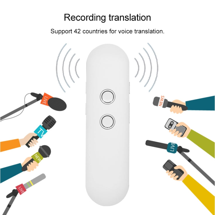 T4 ポータブルAIスマート音声翻訳機 ビジネス旅行用 リアルタイム翻訳機 42言語対応