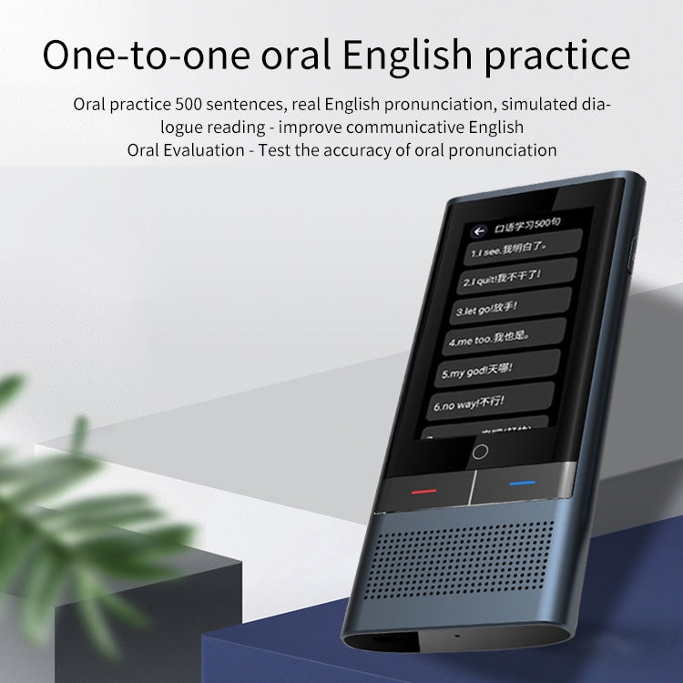 Z6 4Gバージョン 3.1インチスクリーン スマート音声翻訳機 ビジネス旅行用 1GB+16GB 138言語相互翻訳対応