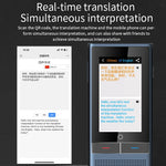 Z6 4Gバージョン 3.1インチスクリーン スマート音声翻訳機 ビジネス旅行用 1GB+16GB 138言語相互翻訳対応