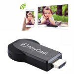 M2 Plus ワイヤレスWiFiディスプレイドングルレシーバー Airplay Miracast DLNA 1080P HDMI TVスティック iPhone、Samsung、その他Androidスマートフォン対応 M2 Plus