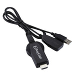 M2 Plus ワイヤレスWiFiディスプレイドングルレシーバー Airplay Miracast DLNA 1080P HDMI TVスティック iPhone、Samsung、その他Androidスマートフォン対応 M2 Plus