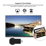M4 Plus ワイヤレスWiFiディスプレイドングルレシーバー Airplay Miracast DLNA 1080P HDMI TVスティック iPhone、Samsung、その他Androidスマートフォン対応 M4 Plus