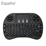 対応言語: スペイン語 i8 エアマウス ワイヤレス キーボード タッチパッド付き Android TVボックス＆スマートTV＆PCタブレット＆Xbox360＆PS3＆HTPC/IPTV用, スペイン語