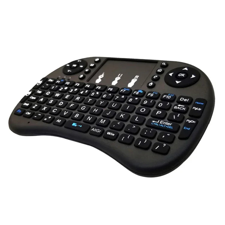 対応言語: スペイン語 i8 エアマウス ワイヤレス キーボード タッチパッド付き Android TVボックス＆スマートTV＆PCタブレット＆Xbox360＆PS3＆HTPC/IPTV用, スペイン語