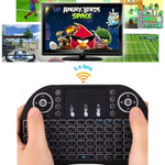 対応言語: スペイン語 i8 エアマウス ワイヤレス キーボード タッチパッド付き Android TVボックス＆スマートTV＆PCタブレット＆Xbox360＆PS3＆HTPC/IPTV用, スペイン語