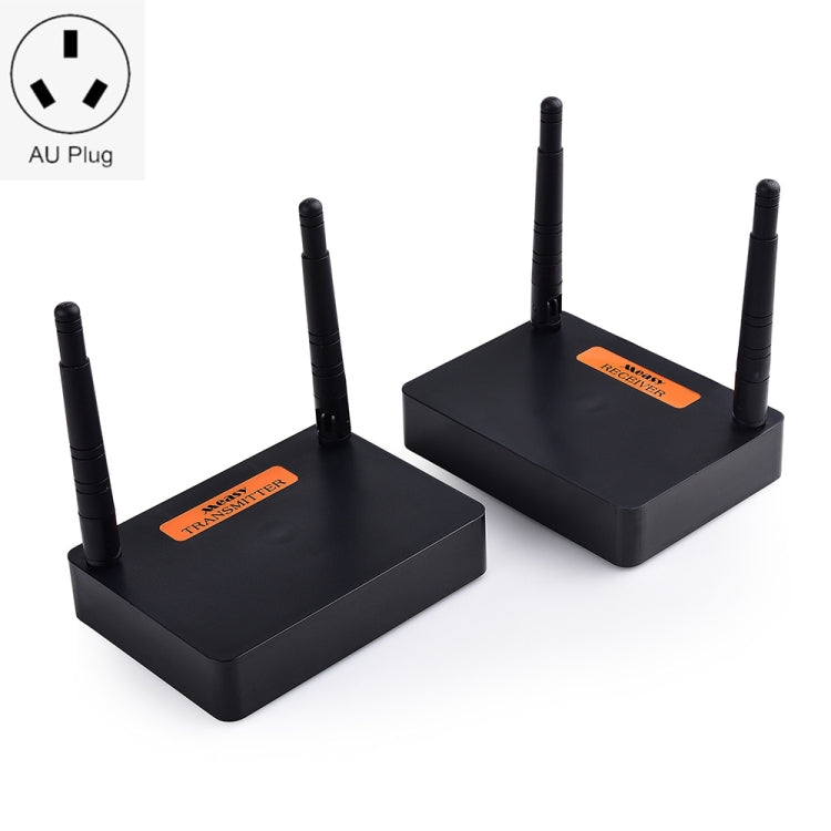 Measy FHD676 フルHD 1080P 3D 5-5.8GHz ワイヤレスHDMIトランスミッター（送信機＋受信機）伝送距離：200m 仕様：EUプラグ、FHD676（AUプラグ）、FHD676（EUプラグ）、FHD676（UKプラグ）、FHD676（USプラグ）