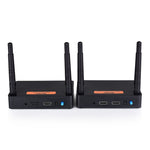 Measy FHD676 フルHD 1080P 3D 5-5.8GHz ワイヤレスHDMIトランスミッター（送信機＋受信機）伝送距離：200m 仕様：EUプラグ、FHD676（AUプラグ）、FHD676（EUプラグ）、FHD676（UKプラグ）、FHD676（USプラグ）