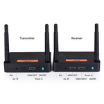 Measy FHD676 フルHD 1080P 3D 5-5.8GHz ワイヤレスHDMIトランスミッター（送信機＋受信機）伝送距離：200m 仕様：EUプラグ、FHD676（AUプラグ）、FHD676（EUプラグ）、FHD676（UKプラグ）、FHD676（USプラグ）