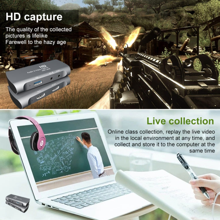 Z27 HDMIメス＋マイク→HDMIメス USB 2.0ビデオオーディオキャプチャーボックス Z27