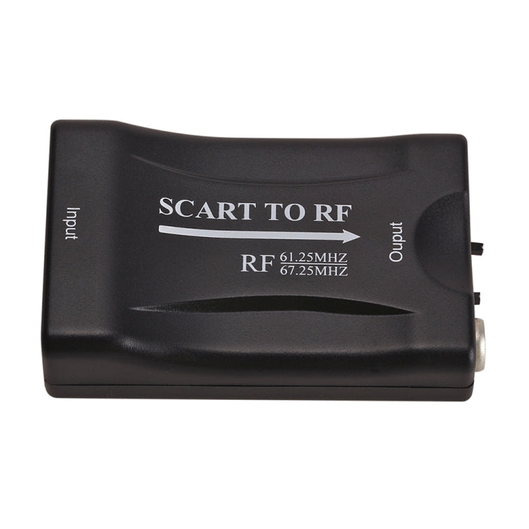 SCART→RFビデオコンバーター RF67.25MHz、61.25MHz対応 SCART→RF