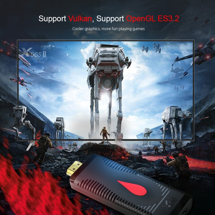 X96 S400 Android 10.0 ミニTVスティック Allwinner H313 クアッドコア ARM Cortex A53 1GB + 8GB WiFi、HDMI、TFカード、USB対応 1GB+8GB