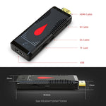 X96 S400 Android 10.0 ミニTVスティック Allwinner H313 クアッドコア ARM Cortex A53 1GB + 8GB WiFi、HDMI、TFカード、USB対応 1GB+8GB