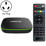 R69 1080P HD スマートTVボックス Android 4.4 メディアプレーヤー リモコン付き、クアッドコア Allwinner H3、RAM: 1GB、ROM: 8GB、2.4G WiFi、LAN、EUプラグ、1GB+8GB