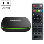 R69 1080P HD スマートTVボックス Android 4.4 メディアプレーヤー リモコン付き、クアッドコア Allwinner H3、RAM: 1GB、ROM: 8GB、2.4G WiFi、LAN、EUプラグ、1GB+8GB