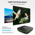 R69 1080P HD スマートTVボックス Android 4.4 メディアプレーヤー リモコン付き、クアッドコア Allwinner H3、RAM: 1GB、ROM: 8GB、2.4G WiFi、LAN、EUプラグ、1GB+8GB