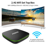 R69 1080P HD スマートTVボックス Android 4.4 メディアプレーヤー リモコン付き、クアッドコア Allwinner H3、RAM: 1GB、ROM: 8GB、2.4G WiFi、LAN、EUプラグ、1GB+8GB