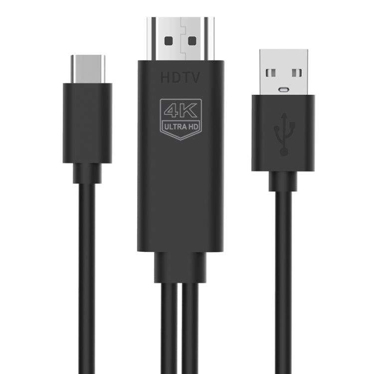 UC505 USB-C / Type-C 4K 30Hz HDTVケーブル、UC505