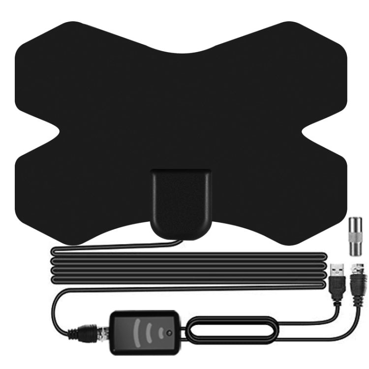 MYC-HDTV050 Xシールド 25dB 4K HDTVアンテナ、受信範囲：150マイル、MYC-HDTV050