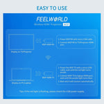 FEELWORLD WSP ワイヤレスHDMI 1080P トランスミッター＆レシーバー延長キット 164フィート範囲 HDMIトランスミッター＆レシーバー