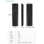 G20S 2.4G エアマウス リモコン 音声入力高忠実度＆IR学習＆6軸ジャイロスコープ搭載 PC＆Android TVボックス＆ノートパソコン＆プロジェクター用、G20S
