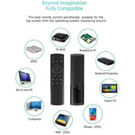 G20S 2.4G エアマウス リモコン 音声入力高忠実度＆IR学習＆6軸ジャイロスコープ搭載 PC＆Android TVボックス＆ノートパソコン＆プロジェクター用、G20S