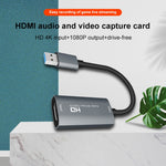 Z29 HDMIメス → USB 2.0オス + オーディオビデオキャプチャーボックス, Z29