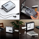 USBカセットテープ to MP3 コンバーター オーディオ音楽プレーヤー, テープ to MP3