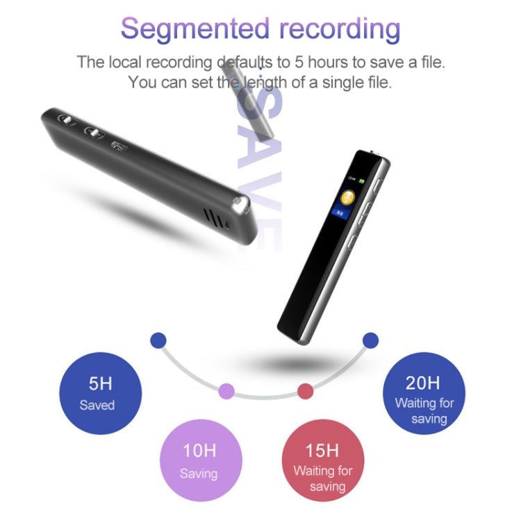Q33外部再生MP3音声制御高精細ノイズリダクション録音ペン、8G、パスワード保護＆ワンタッチ録音対応、8G