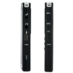 T60モノクロスクリーンHDノイズリダクションデジタルボイスレコーダー、16G、MP3／WAVフォーマット対応、16G