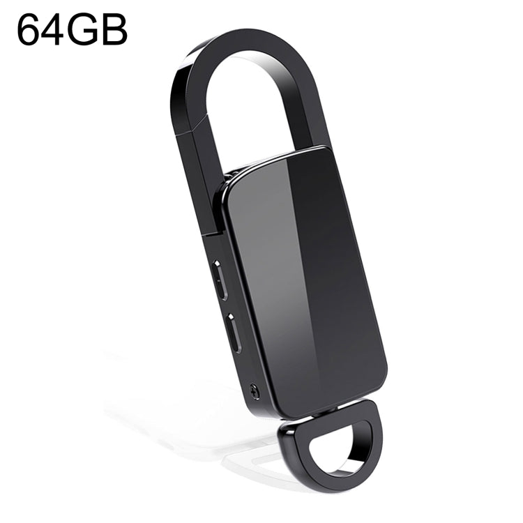 S20 64GB キーチェーン HD ノイズリダクション ポータブル録音ペン、64GB