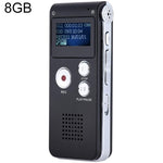SK012 8GB スマートノイズリダクション HD 音声録音ペン、ブラック 8GB