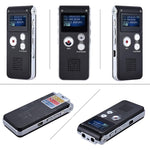 SK012 8GB スマートノイズリダクション HD 音声録音ペン、ブラック 8GB