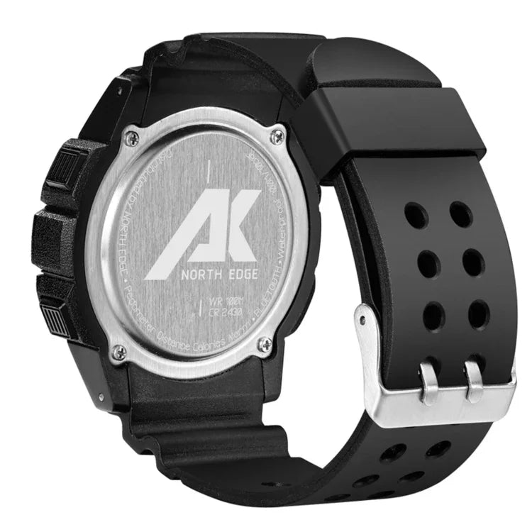 NORTH EDGE AK Bluetooth Multi-function Smart Watch with LED Backlit, Support Incoming Call Reminder, Smart Stopwatch, Information Reminder, AK