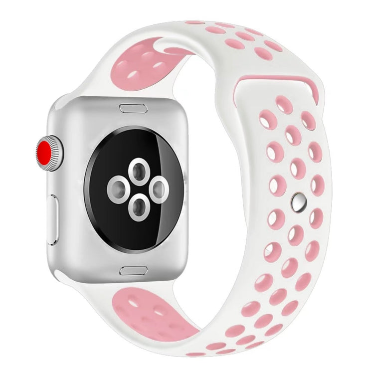 Apple Watch Series 10 42mm / 9&8&7 41mm / SE 3&SE 2&6&SE&5&4 40mm / 3&2&1 38mm用 ファッショナブル クラシック シリコン スポーツウォッチバンド（グレー ホワイト）、WA1230A、WA1230B、WA1230BG、WA1230BH、WA1230BL、WA1230BM、WA1230BR、WA1230BY、WA1230C、WA1230D、WA1230DW