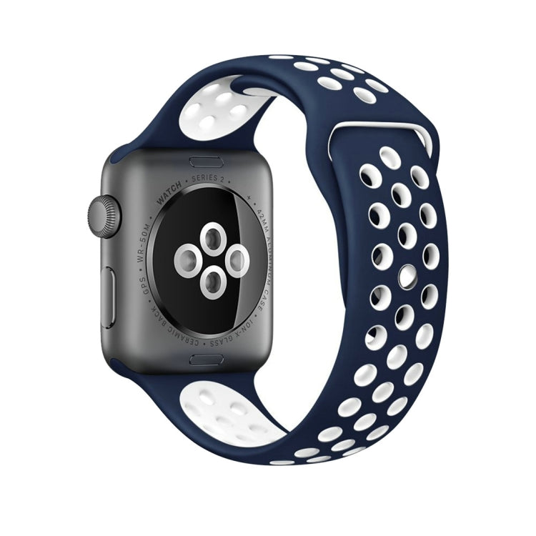 Apple Watch Ultra 49mm＆Ultra 2 49mm / シリーズ10 46mm / 9&8&7 45mm / SE 3&SE 2&6&SE&5&4 44mm / 3&2&1 42mm用 ファッショナブルクラシックシリコンスポーツウォッチバンド（グレーイエロー） WA1231A、WA1231B、WA1231BG、WA1231BH、WA1231BL、WA1231BM、WA1231BR、WA1231B...