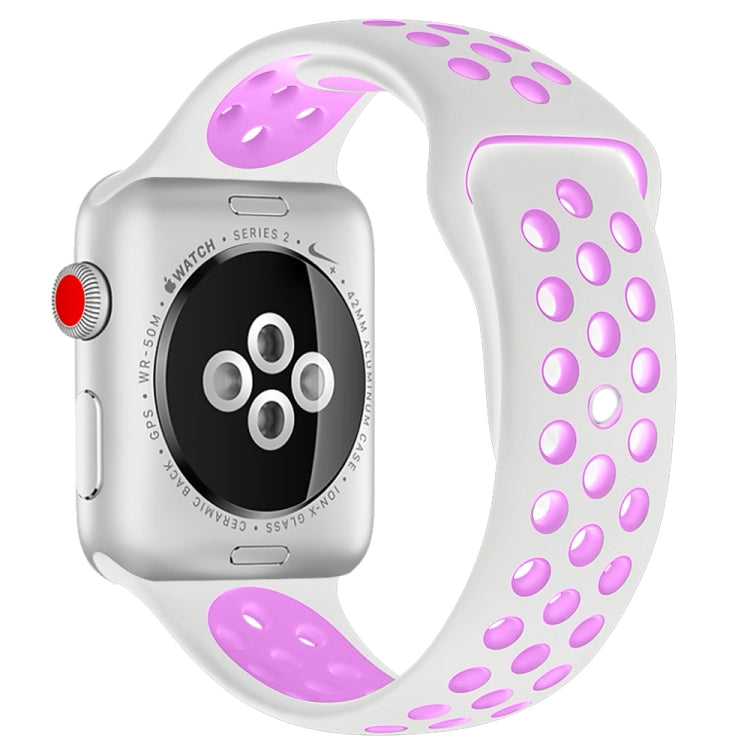 Apple Watch Ultra 49mm＆Ultra 2 49mm / シリーズ10 46mm / 9&8&7 45mm / SE 3&SE 2&6&SE&5&4 44mm / 3&2&1 42mm用 ファッショナブルクラシックシリコンスポーツウォッチバンド（グレーイエロー） WA1231A、WA1231B、WA1231BG、WA1231BH、WA1231BL、WA1231BM、WA1231BR、WA1231B...