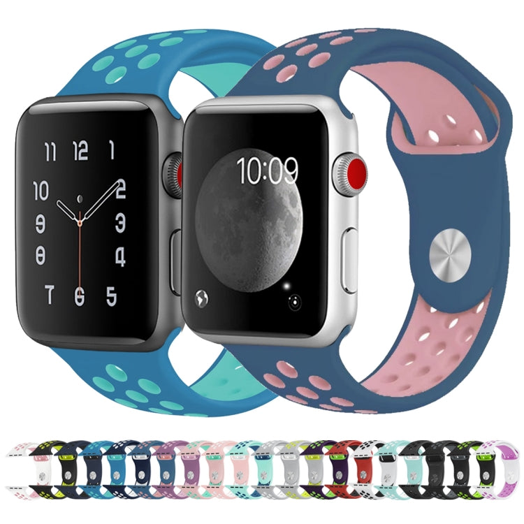 Apple Watch Ultra 49mm＆Ultra 2 49mm / シリーズ10 46mm / 9&8&7 45mm / SE 3&SE 2&6&SE&5&4 44mm / 3&2&1 42mm用 ファッショナブルクラシックシリコンスポーツウォッチバンド（グレーイエロー） WA1231A、WA1231B、WA1231BG、WA1231BH、WA1231BL、WA1231BM、WA1231BR、WA1231B...