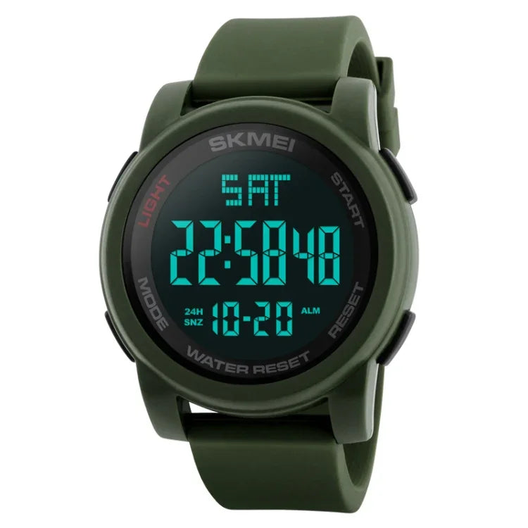 SKMEI 1257 メンズファッショナブルアウトドア 50m防水デジタルスポーツ腕時計