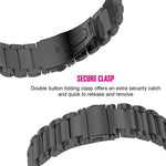 ステンレススチール リストウォッチバンド Samsung Gear S3 22mm 用