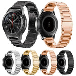 ステンレススチール リストウォッチバンド Samsung Gear S3 22mm 用
