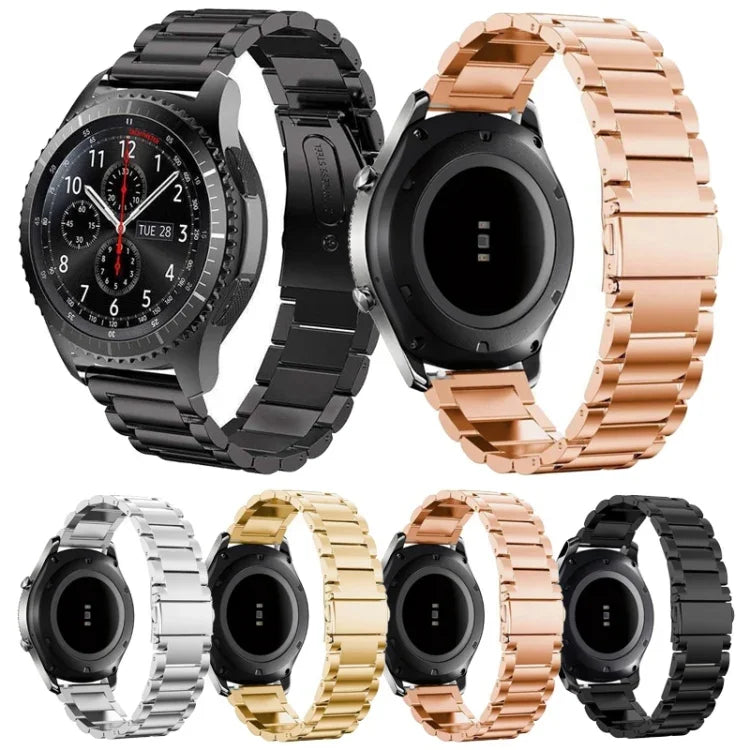ステンレススチール リストウォッチバンド Samsung Gear S3 22mm 用