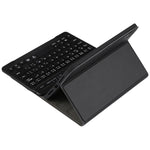 A06S 着脱式 ラムスキンテクスチャー 超薄型 TPU バックライト Bluetoothキーボード レザータブレットケース スタンド付き iPad mini 6 / mini 7用, A06S