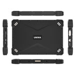 IP67防水 耐衝撃 防塵、Windows 11、Intel Celeron J4105 クアッドコア、WiFi / Bluetooth / RJ-45対応、USプラグ、WinPad W108
