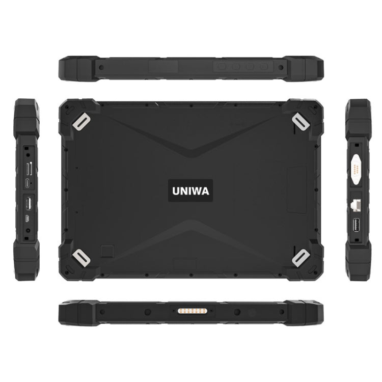 IP67防水 耐衝撃 防塵、Windows 11、Intel Celeron J4105 クアッドコア、WiFi / Bluetooth / RJ-45対応、USプラグ、WinPad W108
