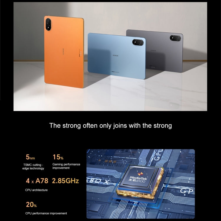 MagicOS 7.0 Dimensity 8100 オクタコア、8スピーカー 10050mAh 大容量バッテリー、Google非対応、8GB+128GB