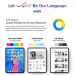 Teclast ArtPad Pro タブレットPC、8GB+256GB、12.7インチ Android 15 MTK Helio G99 オクタコア、4Gネットワーク デュアルSIM、ArtPad Pro